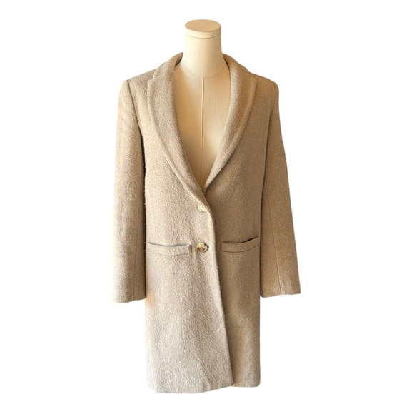 Emerson Fry - Wool Blend Two Button Wool Blend Coat Sz 0 - Picture 1 of 7